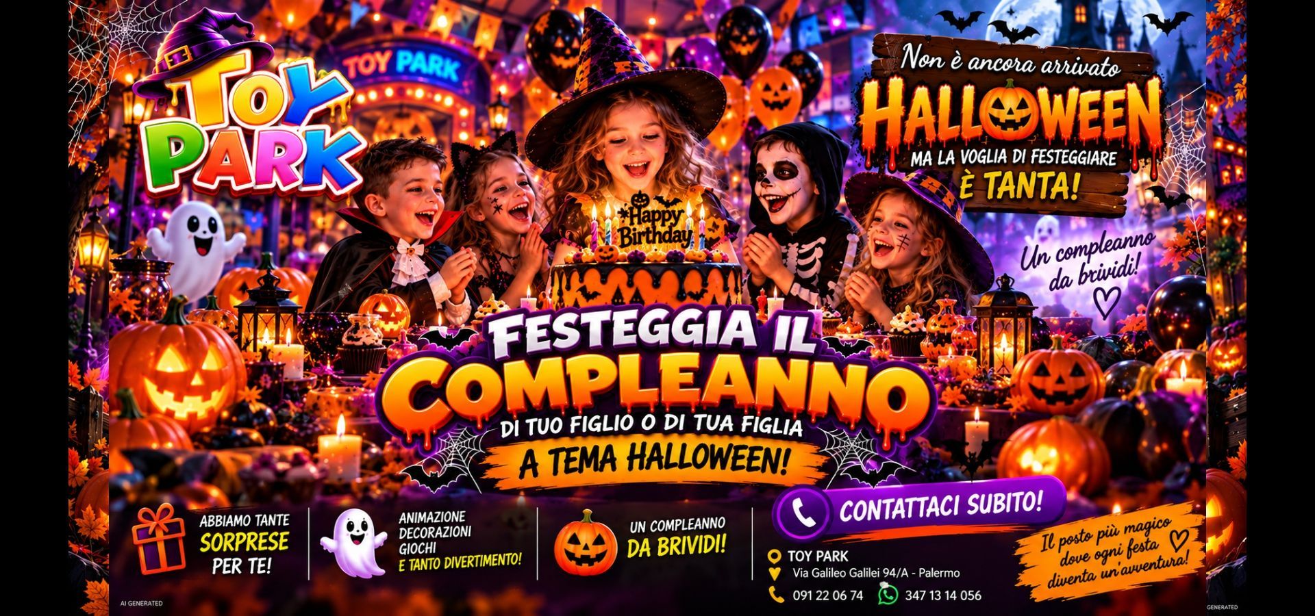 Toy Park, parco divertimenti e sale compleanno a Palermo